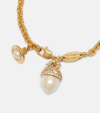 Lucille embellished chain bracelet | Vivienne Westwood