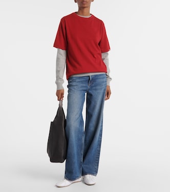 James cotton and cashmere T-shirt | Extreme Cashmere