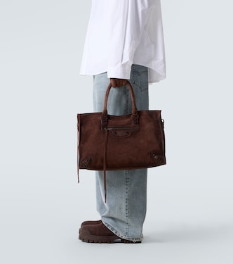 Tote Bag Le City Large aus Veloursleder | Balenciaga