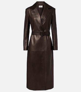Manteau Raisa en cuir | The Row