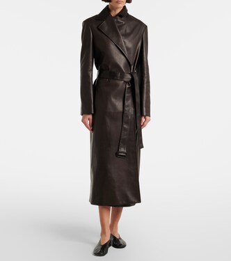 Raisa 레더 코트 | The Row