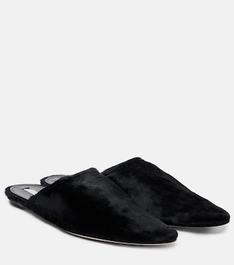 Elipse calf hair mules | Christen