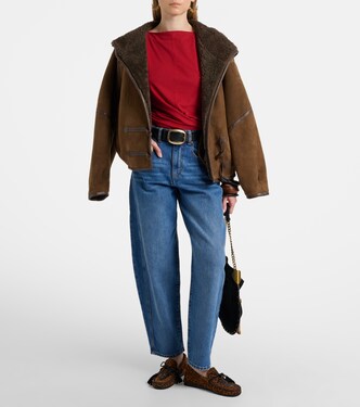 Draped cotton jersey top | Isabel Marant