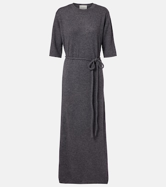 Tilde belted cashmere maxi dress | Lisa Yang