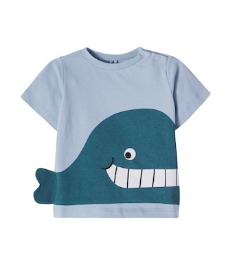 Baby printed cotton jersey T-shirt | Stella McCartney Kids