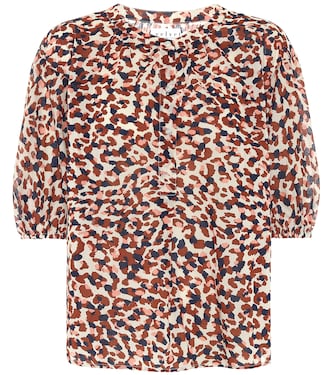 Top Albee a stampa in cotone | Velvet