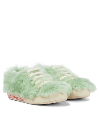 Bunny faux fur sneakers | The Animals Observatory