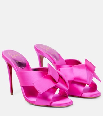 Sandalen Matricia 100 aus Satin | Christian Louboutin