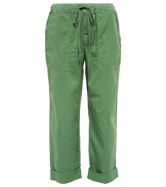 Mid-Rise-Cargohose Misty aus Baumwolle | Velvet
