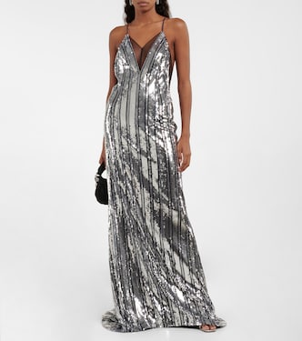 Robe Kate mit Pailletten | Galvan