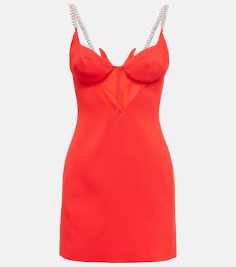 Verziertes Minikleid | David Koma