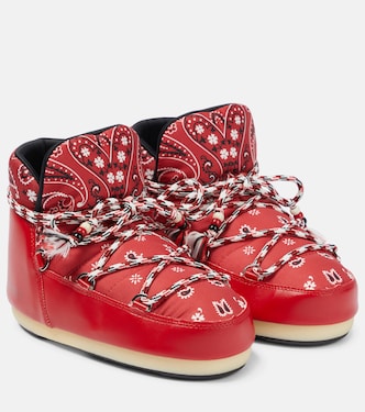 Full Moon bandana-print boots | Alanui