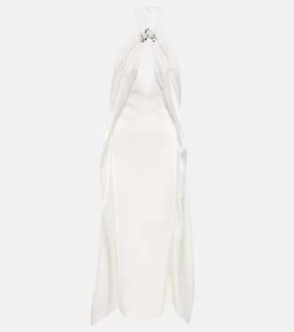 Halterneck midi dress | David Koma