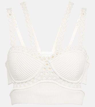 Crop top Liana acanalado | Simkhai