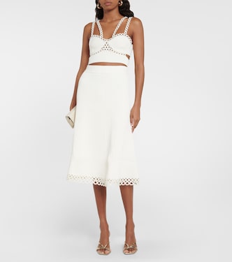 Liana ribbed crop top | Simkhai