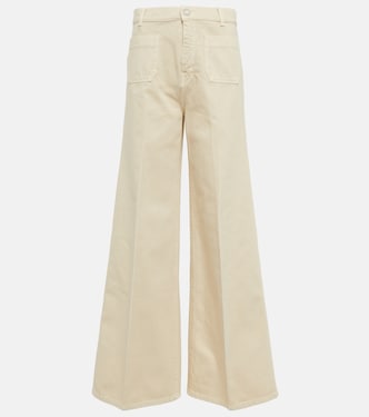 Jeans a gamba larga Brompton a vita alta | Joseph