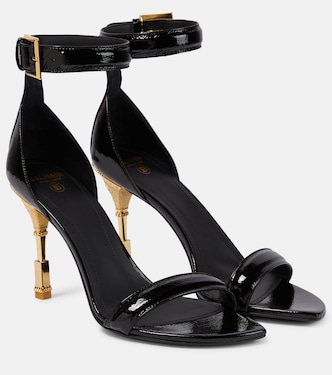 Moneta patent leather sandals | Balmain
