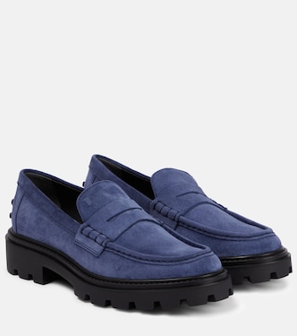 Mocassins à plateforme en daim | Tod's
