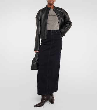 T-shirt in jersey di cotone con logo | Acne Studios