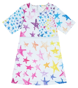Printed denim dress | Stella McCartney Kids