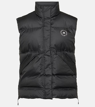 Veste matelassée sans manches à logo | Adidas by Stella McCartney