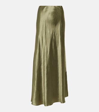 Satin slip skirt | Vince