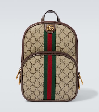 Messenger Bag Ophidia GG mit Leder | Gucci