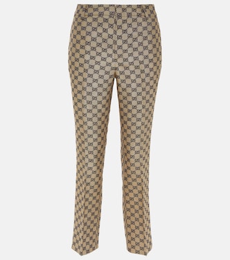 Gerade Hose GG aus Canvas | Gucci