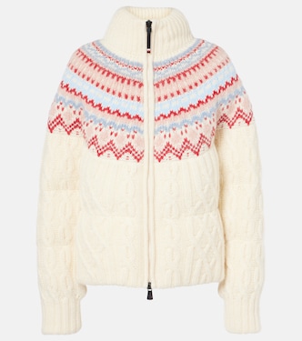 Daunenjacke aus Jacquard | Moncler Grenoble