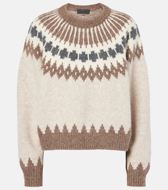 Alena Fair Isle alpaca-blend sweater | Nili Lotan