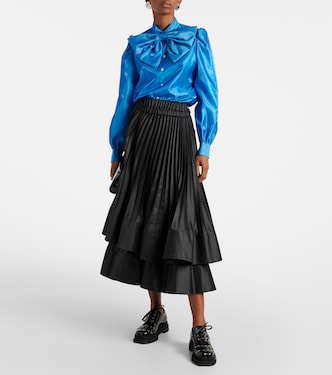 Blusa in raso | Noir Kei Ninomiya