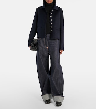 White Label Emilie reversible wool-blend jacket | Proenza Schouler