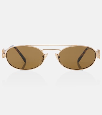Logo oval sunglasses | Miu Miu