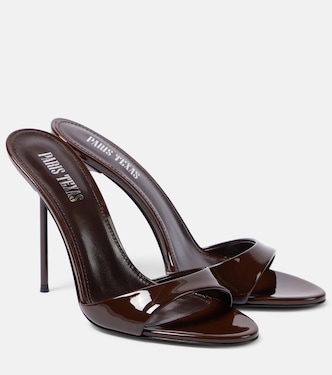 Lidia 105 patent leather mules | Paris Texas