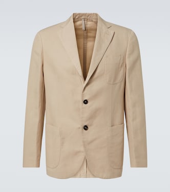 Blazer aus Leinen und Baumwolle | Incotex