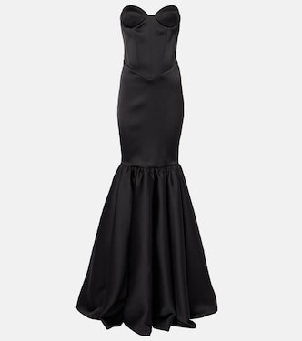 Robe Inara aus Satin | The New Arrivals Ilkyaz Ozel