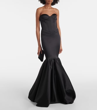 Robe Inara aus Satin | The New Arrivals Ilkyaz Ozel
