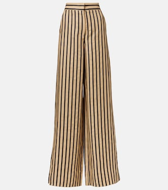 Palazzo-Hose Cestino aus einem Leinengemisch | Max Mara