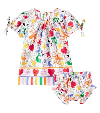 Baby - Abito e culottes in cotone | Fábula