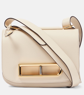 Lingot leather crossbody bag  | Delvaux