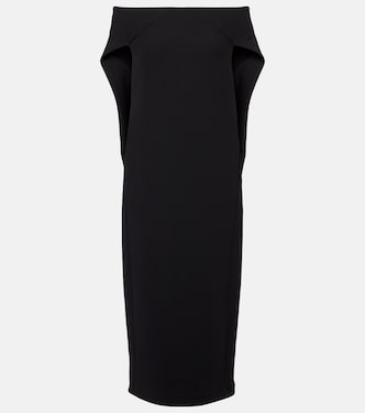 Robe midi Anitas en laine mélangée | The Row