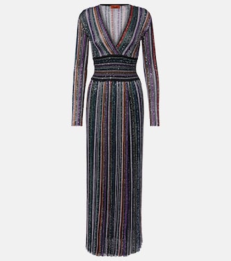 Sequined striped gown | Missoni