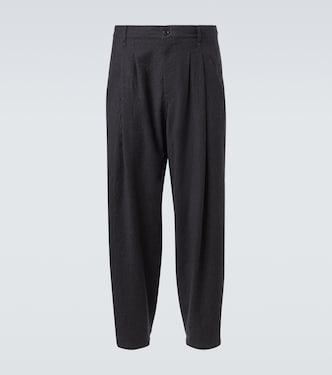 Virgin wool tapered pants | Giorgio Armani