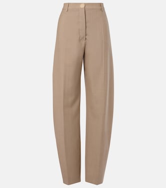Salvo virgin wool wide-leg pants | Sportmax