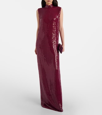 Robe Miami mit Pailletten | Taller Marmo