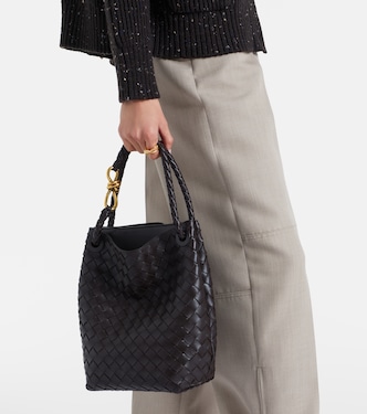 Andiamo Knot S号皮革水桶包 | Bottega Veneta