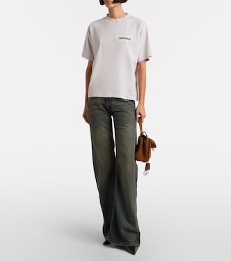 Logo cotton jersey T-shirt  | Balenciaga