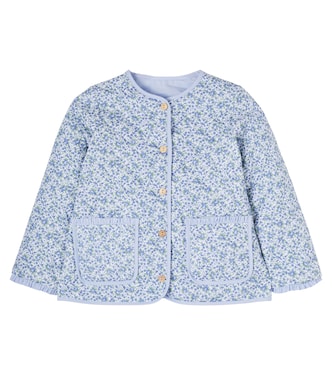 Anneliese reversible cotton and linen jacket | La Coqueta
