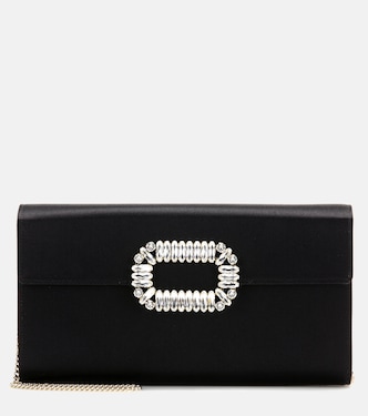Evening Envelope satin clutch | Roger Vivier