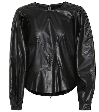Dobson faux leather top | Isabel Marant